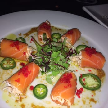 Miyako - Truffle salmon sashimi - Japanese Near Me - Houston, Texas Miyako - Truffle salmon sashimi - Japanese Near Me - Houston, Texas
