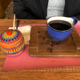 Black Coffee The way they serve this coffee it's so cute. Black Coffee The way they serve this coffee it's so cute.
