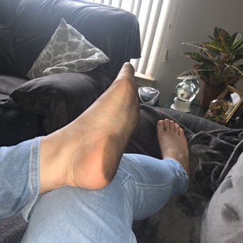 Glam Glow Med Spa - My black feet from the spray tan - Medical Spas Near Me - Woodhaven, New York