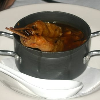 Chandler's - Spicy Thai soup with shrimp tempura - New American Near Me - Petoskey, Michigan