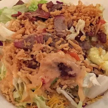 The Barn - BBQ Brisket salad - Breakfast & Brunch Near Me - Burrton, Kansas The Barn - BBQ Brisket salad - Breakfast & Brunch Near Me - Burrton, Kansas