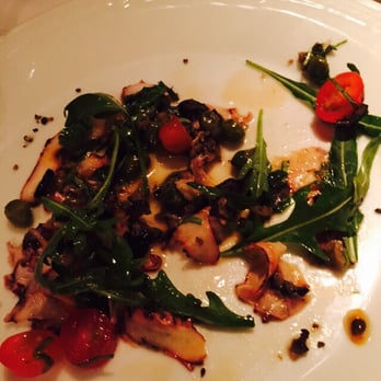 La Pecora Nera - Octopus carpaccio (Pulpo) - Mediterranean Near Me - Buenos Aires, C