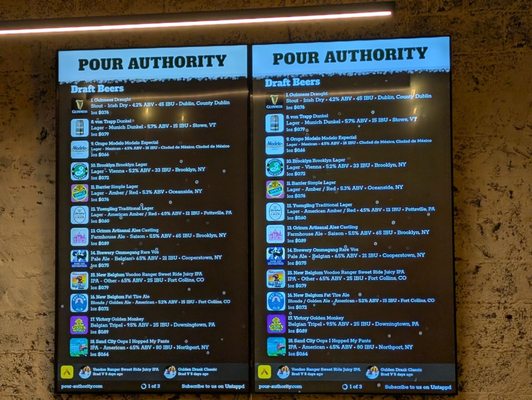 Menu photo 1 Pour Authority Farmingdale, NY
