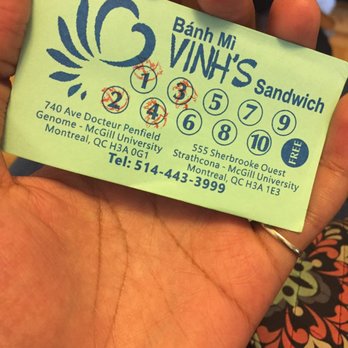 Vinh's Café - Rewards card! - Vietnamese Near Me - Montreal, Quebec Vinh's Café - Rewards card! - Vietnamese Near Me - Montreal, Quebec