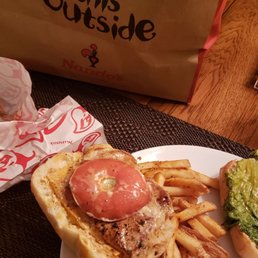 Thanks for the core of the tomato.. who does that? Ordered takeout and I had to cut my own tomatoe from home .. Thanks Nandos Thanks for the core of the tomato.. who does that? Ordered takeout and I had to cut my own tomatoe from home .. Thanks Nandos