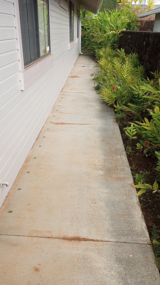 Slide of Papaya Powerwashing