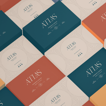 Private Blanco - Branding + business card mockups for Atlas Candles - Web Design Near Me