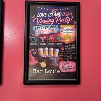 Bar Louie - They host lots of events such a this viewing party - Bars Near Me - Tustin, California