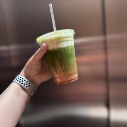 Strawberries and Cream Matcha
