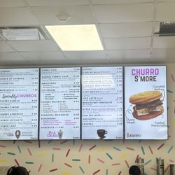 Xurro - Menu