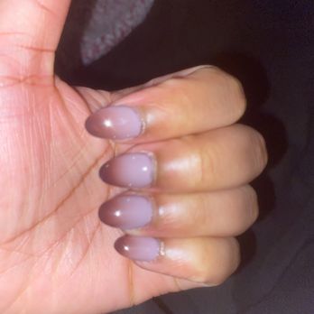Nail Express - This is my result, the length is short and the colors are purple. - Nail Salons Near Me - Pottstown, Pennsylvania Nail Express - This is my result, the length is short and the colors are purple. - Nail Salons Near Me - Pottstown, Pennsylvania