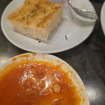 A'mano Fresh Pasta - Focaccia Bread and red sauce - Pasta Shops Near Me - Williamsville, New York