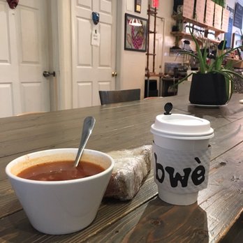 Bwè Kafe - Tomato bean soup, delicious bread and chai latte - Coffee & Tea Near Me - Hoboken, New Jersey Bwè Kafe - Tomato bean soup, delicious bread and chai latte - Coffee & Tea Near Me - Hoboken, New Jersey