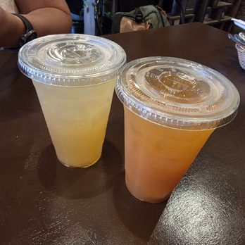 OMELI Kitchen - Lychee peach tea and kumquat lemon tea - Vietnamese Near Me - Fullerton, California