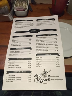 Menu photo 3 Meat Chopper Burgers São Paulo, SP Menu photo 3 Meat Chopper Burgers São Paulo, SP