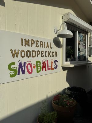 Imperial Woodpecker Sno-Balls by null