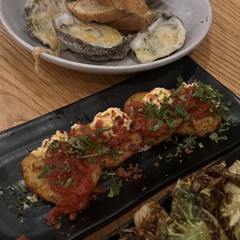 Boca - Oysters Fried green tomatoes Brussels sprouts - Bars Near Me - Winter Park, Florida Boca - Oysters Fried green tomatoes Brussels sprouts - Bars Near Me - Winter Park, Florida