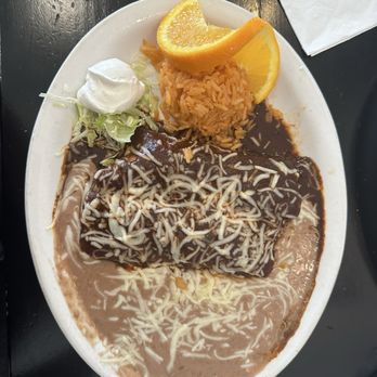 Los Compadres - Chicken #Enchiladas de Mole - Mexican Near Me - Long Beach, California