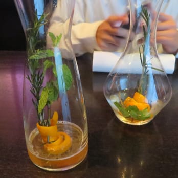 Alinea - Apple cider from Norwegian - New American Near Me - Chicago, Illinois