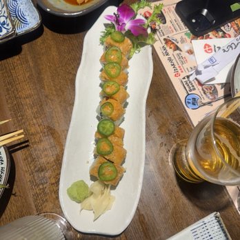 Izakaya Nana - Spicy Island roll - Japanese Near Me - Chantilly, Virginia Izakaya Nana - Spicy Island roll - Japanese Near Me - Chantilly, Virginia