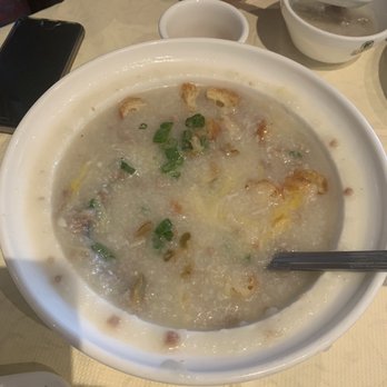 Koi Palace - 626. Minced Beef & Egg Congee - Dim Sum Near Me - Dublin, California
