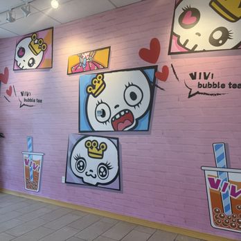 Vivi - The wall - Bubble Tea Near Me - Dublin, Ohio Vivi - The wall - Bubble Tea Near Me - Dublin, Ohio