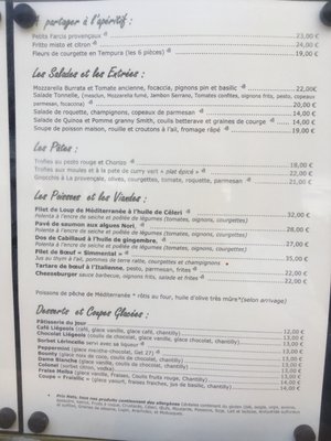 Menu photo 1 La Tonnelle - Abbaye de Lérins Cannes, 06