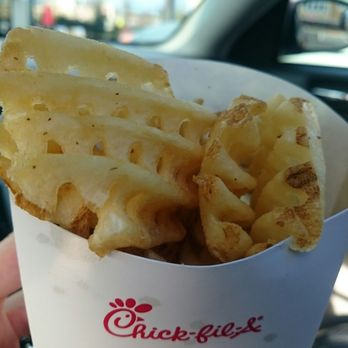Chick-fil-A - Love these waffle fries, especially dipped in Chic-fil-A sauce! - Fast Food Near Me - Vancouver, Washington
