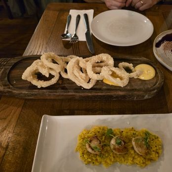 Evuna NQ - Calamari, scallops - Spanish Near Me - Manchester, XGM