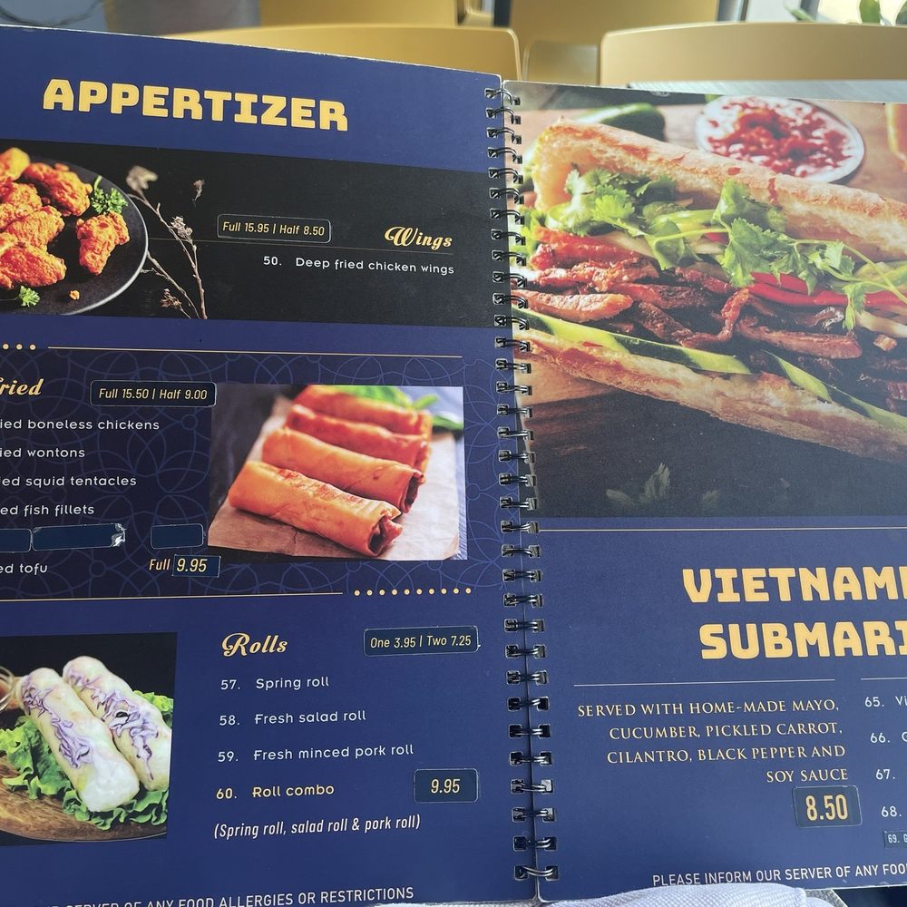 Menu Menu