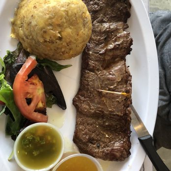 Isla Del Encanto - Churrasco with mofongo - Puerto Rican Near Me - Miami, Florida Isla Del Encanto - Churrasco with mofongo - Puerto Rican Near Me - Miami, Florida
