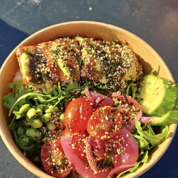 The Fifth Taste - Salmon bowl - Asian Fusion Near Me The Fifth Taste - Salmon bowl - Asian Fusion Near Me