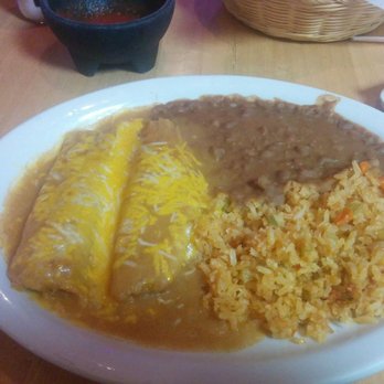 Cotijas - A tamale dinner. Yummy! I love the sauce they put over the tamales. The rice is excellent too. Lots of little cooked veg in the rice. - Mexican Near Me - Nederland, Texas