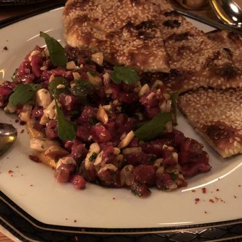 Nancy's Hustle - Lamb tartare... do it. - New American Near Me - Houston, Texas Nancy's Hustle - Lamb tartare... do it. - New American Near Me - Houston, Texas