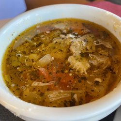 Gusto D' Oro Italian Cuisine - Meatball soup - oily but good