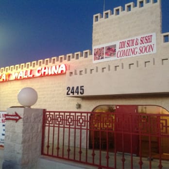 Great Wall China - Front of building - Chinese Near Me - Tucson, Arizona