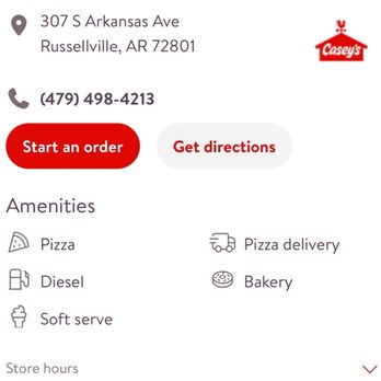 Casey's - info - Gas Stations Near Me - Russellville, Arkansas Casey's - info - Gas Stations Near Me - Russellville, Arkansas