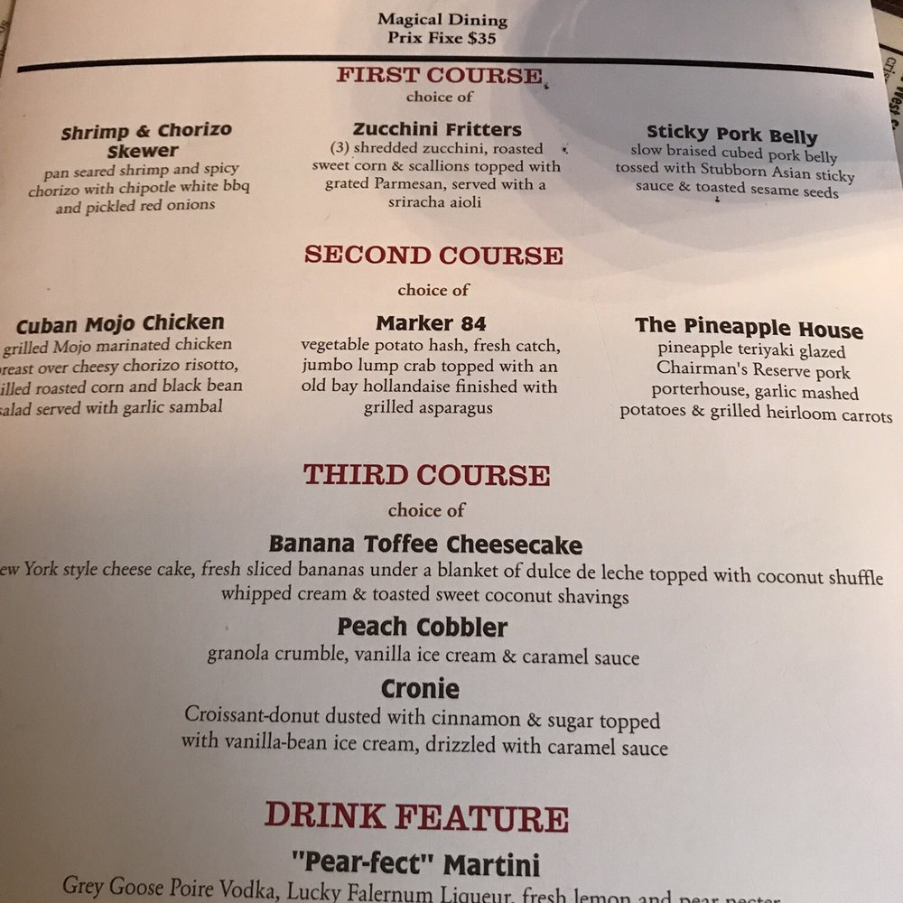 The Stubborn Mule - Magical Dining Menu - New American Near Me - Orlando, Florida The Stubborn Mule - Magical Dining Menu - New American Near Me - Orlando, Florida