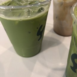 Rose Matcha Latte Rose Matcha Latte