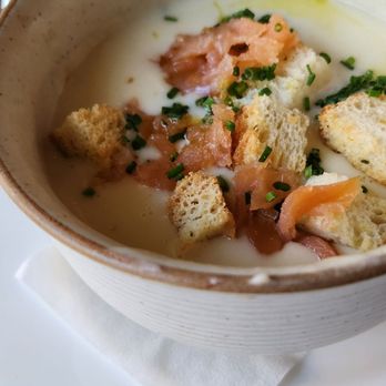 El Dorado Kitchen - Potato leek soup - New American Near Me - Sonoma, California El Dorado Kitchen - Potato leek soup - New American Near Me - Sonoma, California