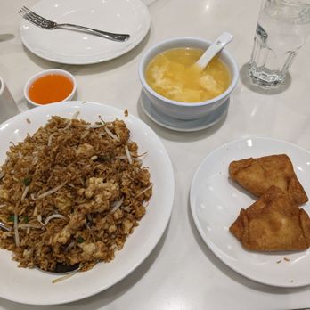 MingHin Cuisine - Crab Rangoon, Egg Drop Soup, and Chicken Fried Rice. Best dish was the crab rangoon; other two were bland. - Dim Sum Near Me - Chicago, Illinois MingHin Cuisine - Crab Rangoon, Egg Drop Soup, and Chicken Fried Rice. Best dish was the crab rangoon; other two were bland. - Dim Sum Near Me - Chicago, Illinois