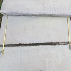 Landscapes Unlimited CNY - Shows just how off the steps are!