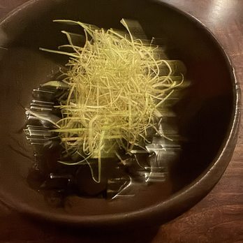 Quetzal - Ceviche with crispy leeks - Mexican Near Me - Toronto, Ontario Quetzal - Ceviche with crispy leeks - Mexican Near Me - Toronto, Ontario