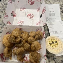 Pricy for the portion. Friend mushrooms $6.49
