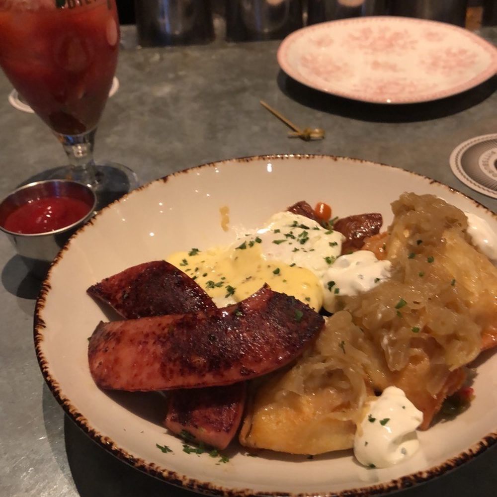The Commoner - Brunch: Pierogies and Kielbasa - New American Near Me - Pittsburgh, Pennsylvania