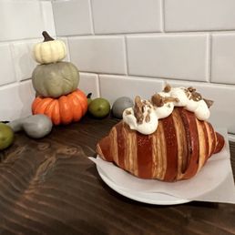 Pumpkin croissant