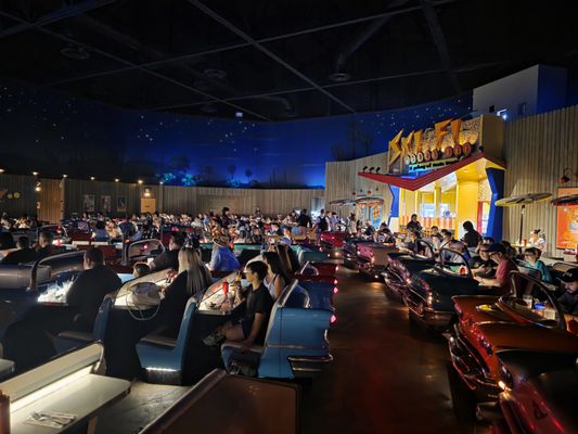 Sci-Fi Dine-In Theater Restaurant by null