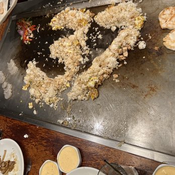 Benihana - Pittsburgh - Chef made a 37 for our 37 years of marriage. - Sushi Bars Near Me - Pittsburgh, Pennsylvania Benihana - Pittsburgh - Chef made a 37 for our 37 years of marriage. - Sushi Bars Near Me - Pittsburgh, Pennsylvania