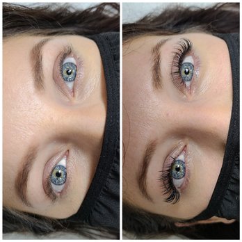 Lashes Downtown - Classic full set, before and after! - Eyelash Service Near Me - Puyallup, Washington