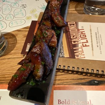Whiskey Cake Alliance - Candied Bacon - New American Near Me - Fort Worth, Texas Whiskey Cake Alliance - Candied Bacon - New American Near Me - Fort Worth, Texas